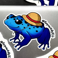 Purposefully TCG Frog Sticker (Die Cut)
