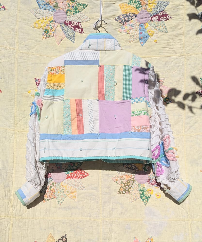 Image of Chenille Quilt Coat S/M