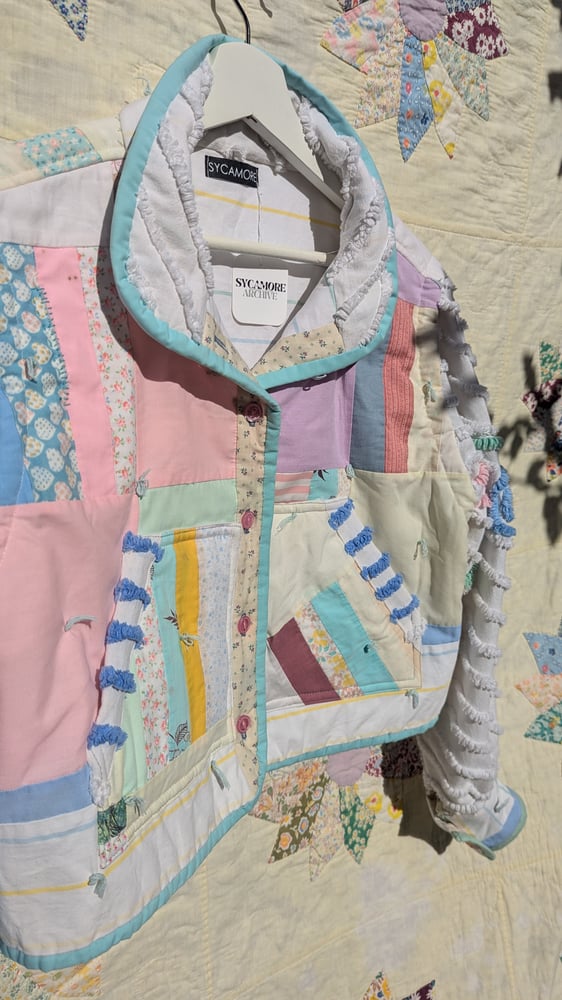 Image of Chenille Quilt Coat S/M