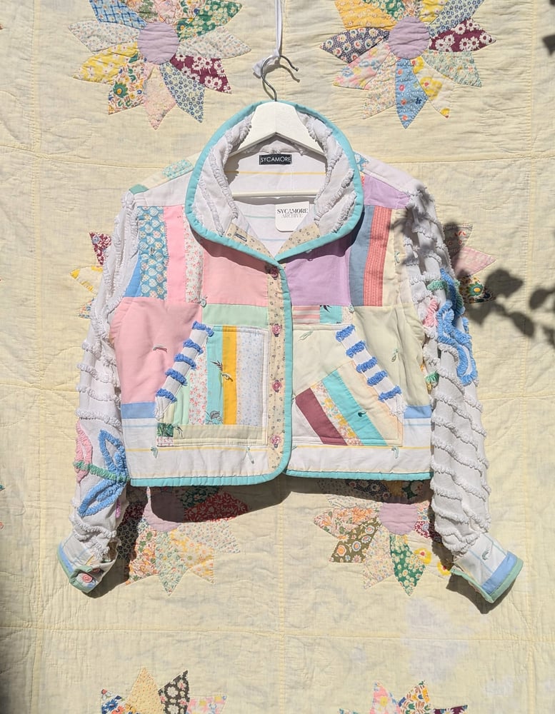 Image of Chenille Quilt Coat S/M