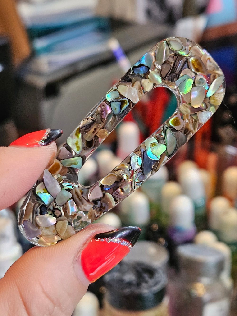 Image of Abalone Shell Barrette