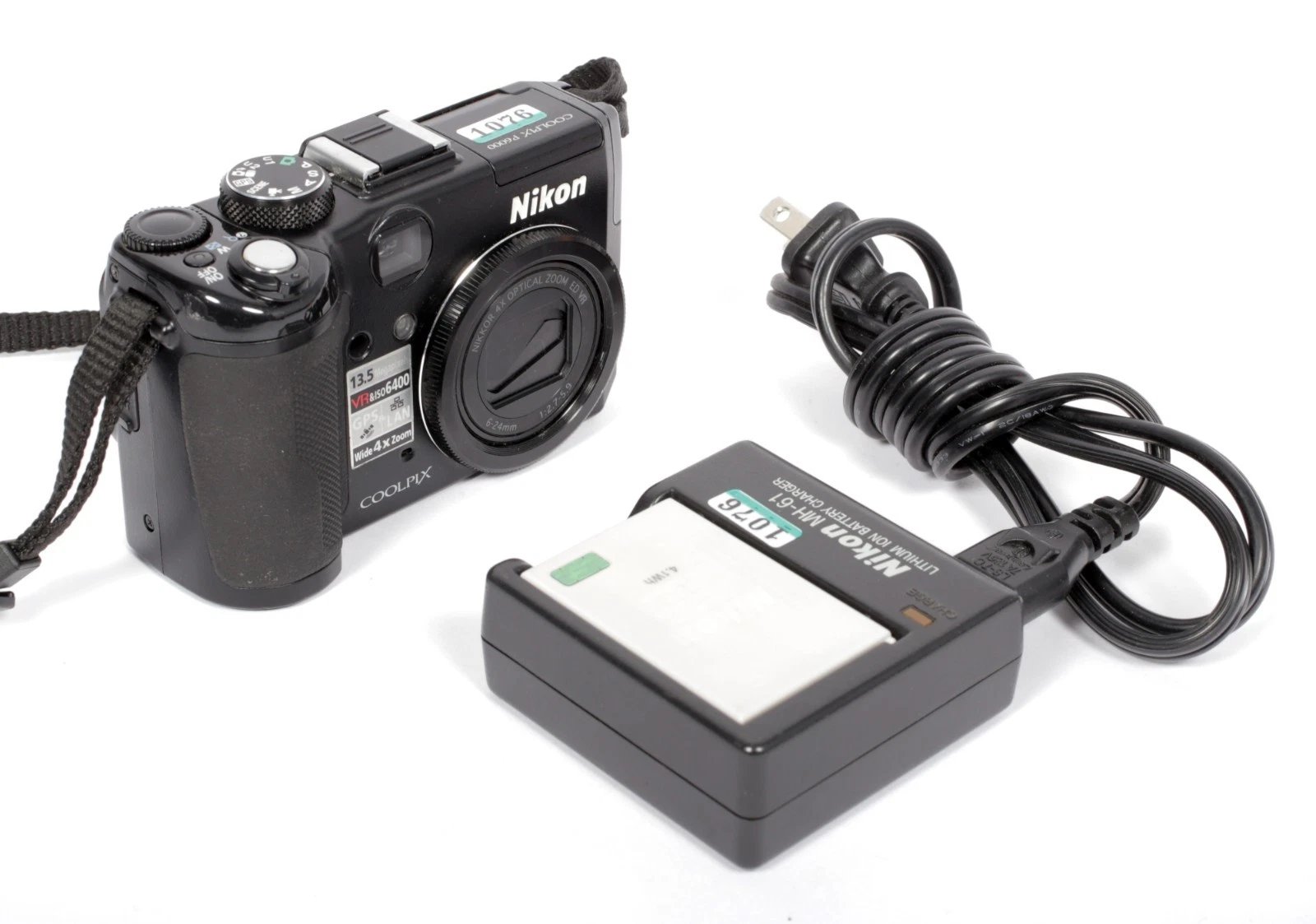 Nikon COOLPIX P6000 advanced digital camera + battery + charger Nikon COOLPIX P6000 advanced digital camera + battery + charger