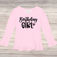 Image 4 of Ruffle Shirt~ Birthday Girl 