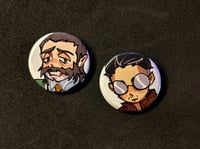[Disco Elysium] - Kim & Harry - PIN SET 