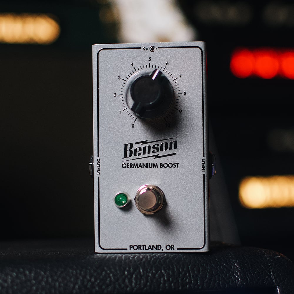 Image of LBE Exclusive 2.0 Benson Germanium Boost - Cloud Veil/NEVE Knob