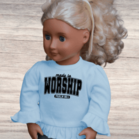 Image 3 of Ruffle Doll Shirt~ Made To Worship 