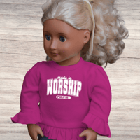 Image 4 of Ruffle Doll Shirt~ Made To Worship 