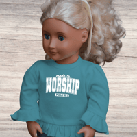 Image 2 of Ruffle Doll Shirt~ Made To Worship 