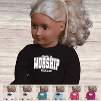 Image 1 of Ruffle Doll Shirt~ Made To Worship 