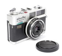 Image 1 of Minolta Hi-MATIC-F 35mm rangefinder film camera #1089/Minolta Hi-Matic E 35mm film camera #1123 