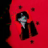 Image 2 of Stickers Holo - Red & Black (E21)