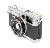 Image 3 of Olympus 35 EC-2 35mm rangefinder film camera with 42mm F2.8 lens TESTED #1091