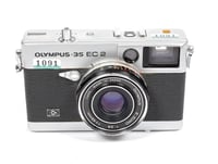 Image 2 of Olympus 35 EC-2 35mm rangefinder film camera with 42mm F2.8 lens TESTED #1091