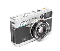 Image 1 of Olympus 35 EC-2 35mm rangefinder film camera with 42mm F2.8 lens TESTED #1091