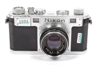 Image 2 of Nikon S 35mm Rangefinder camera with Nikkor H 50mm F2 lens #1093