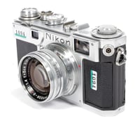 Image 3 of Nikon S2 35mm Rangefinder camera with Nikkor S C 50mm F1.4 lens #1094