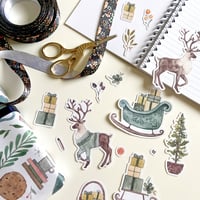 Image 4 of Cozy Christmas sticker bundle (15 stickers)