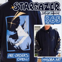 Image 1 of  「Stargazer・💫」 Zip-Up Hoodie (Pre-Order)