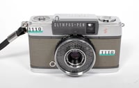 Image 2 of Olympus PEN EE-S 35mm half frame film camera with 30mm F2.8 lens TESTED #1110