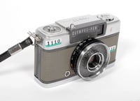 Image 1 of Olympus PEN EE-S 35mm half frame film camera with 30mm F2.8 lens TESTED #1110