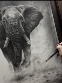 Image 4 of “Grounded Power” Original art