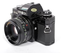 Image 3 of Minolta X-300 (370) 35mm SLR Film Camera + MD Rokkor X 50mm F1.7 lens (#1121)
