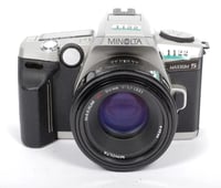 Image 2 of Minolta Maxxum/Dynax 5 35mm SLR film camera with 50mm F1.7 AF prime lens #1122