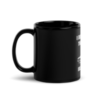 Image 2 of I Don't Snore Black Mug