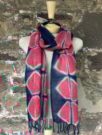 Image 4 of Rose Path — Textured Linen Wrap