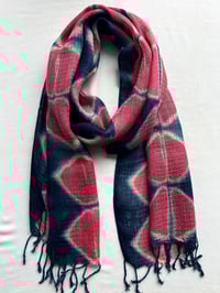 Image 2 of Rose Path — Textured Linen Wrap