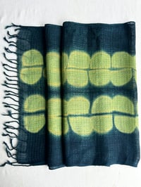Image 1 of Lime Path — Textured Linen Wrap
