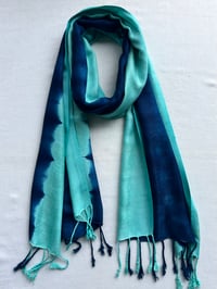 Image 2 of Turquoise River — Rayon Scarf
