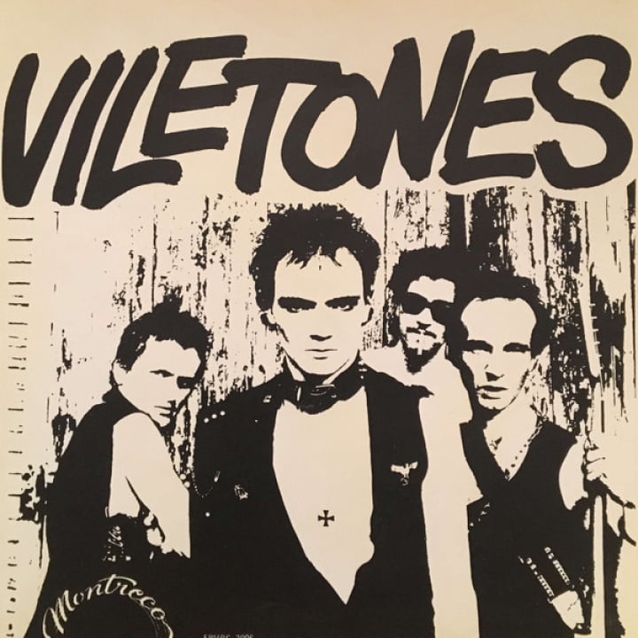 Image of Viletones - "Screaming Fist" 7" (gold)