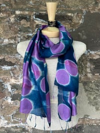 Image 4 of Purple Moons — Simple Stripe Shawl