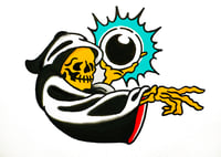 5”x7” mystical reaper art print