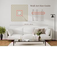 Image 3 of Desi Pop Framed Canvas Print  11.5" x 11.5" ( Wrapped canvas with wood frame)