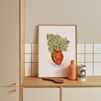 Image 1 of Terracotta jade fine art print