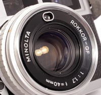 Image 18 of Minolta Hi-MATIC-F 35mm rangefinder film camera #1089/Minolta Hi-Matic E 35mm film camera #1123 