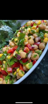 Chick Pea Protein Salad