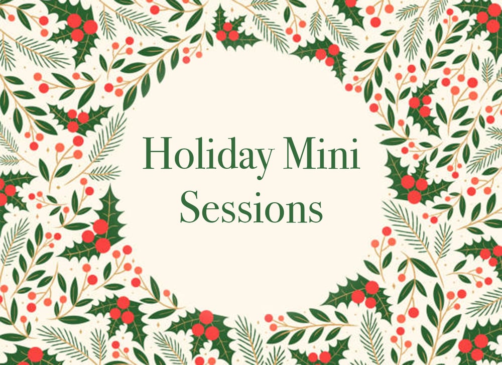 Image of Holiday Mini Session 