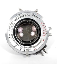 Image 2 of Kodak Ektar 203mm F7.7 large format Lens in Supermatic shutter RM107 #1137