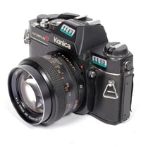 Image 3 of Konica Autoreflex TC 35mm SLR camera with 50mm F1.4 lens TESTED #1143