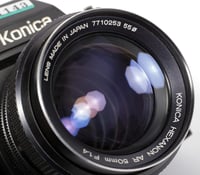 Image 9 of Konica Autoreflex TC 35mm SLR camera with 50mm F1.4 lens TESTED #1143