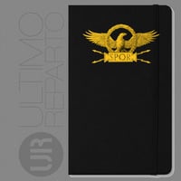 Notebook A5 15X21, Copertina rigida, elastico - Aquila SPQR Roma (UR124)