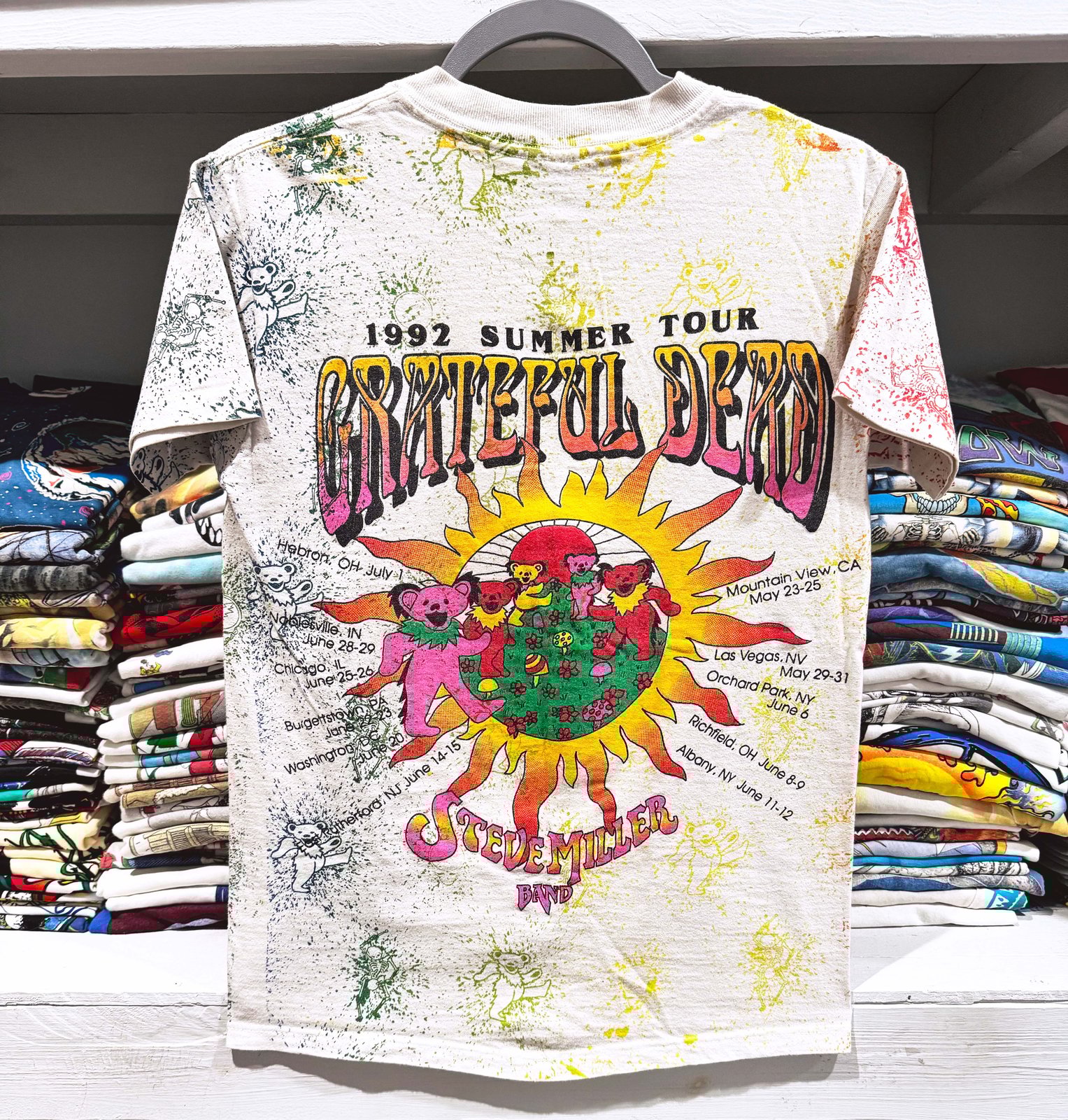 Grateful Dead 1992 Summer Tour Lot T-Shirt - Fits SM