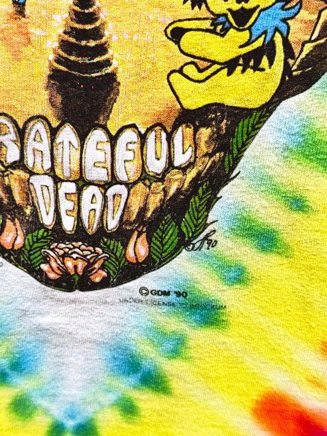Grateful Dead 1991 Spring Tour Orlando T-Shirt - Size L