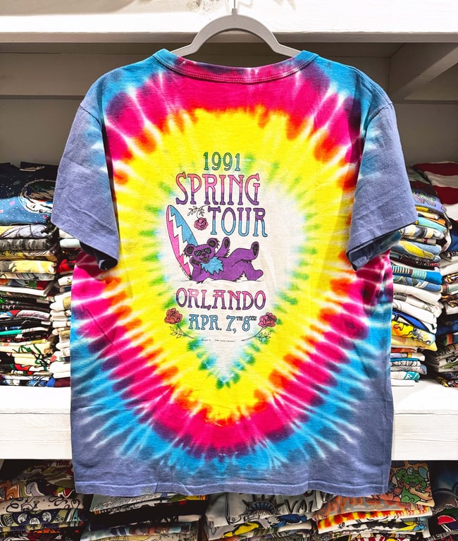 Grateful Dead 1991 Spring Tour Orlando T-Shirt - Size L