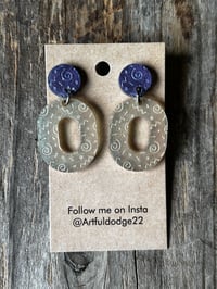 Image 1 of 70's/80's Inspired Silver/Purple