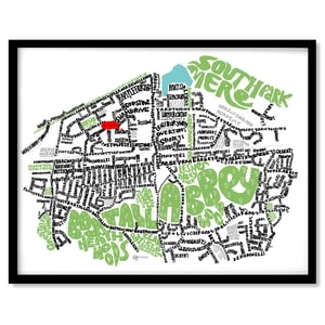 Image of Abbey Wood Type Map