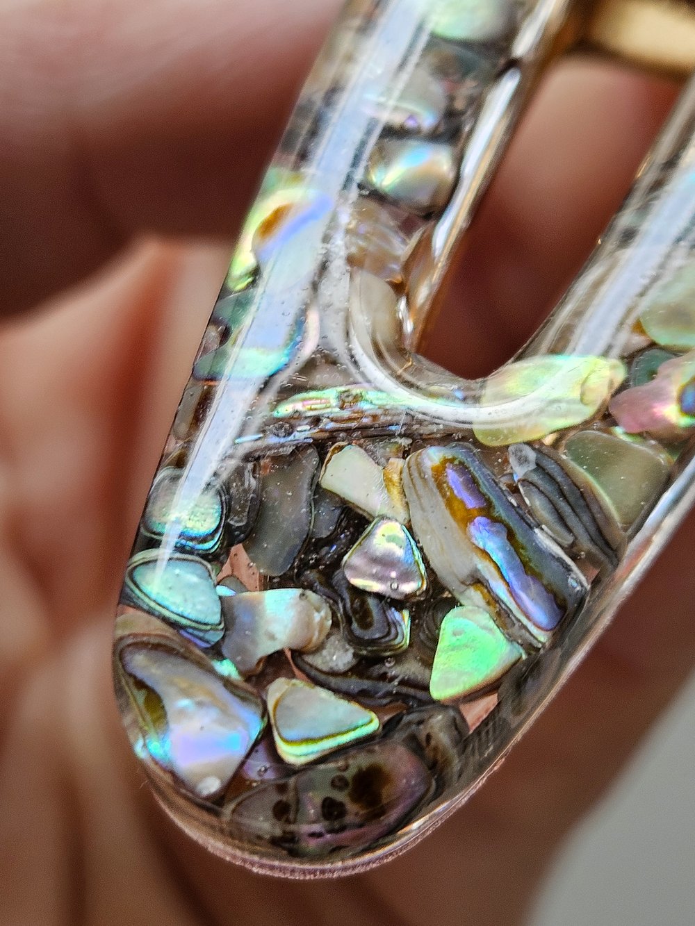 Image of Abalone Shell Barrette